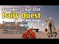Sky Daily Quest today - Valley of triumph 25 Apr 2026 | Sky Children of the Light | Sandwichies Ch
