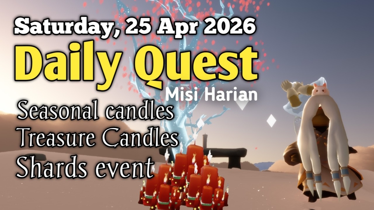 Sky Daily Quest today - Valley of triumph 25 Apr 2026 | Sky Children of the Light | Sandwichies Ch