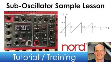 How to Configure Sub Oscillator Options for the Nord Stage 3