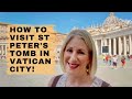 HOW TO SEE ST. PETER&#39;S TOMB - one of the most exclusive Vatican sites!