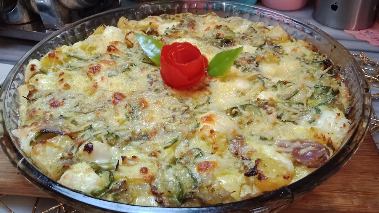 احلى قرتان كوسة (قرعة) كورجات بنين واقتصادي بدون لحم بدون دجاج روووعة .سلطانة الحلويات