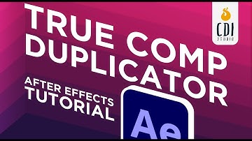 How to use True Comp Duplicator/ Aescript for Adobe After Effects. – A Quick Tutorial (Urdu/Hindi).