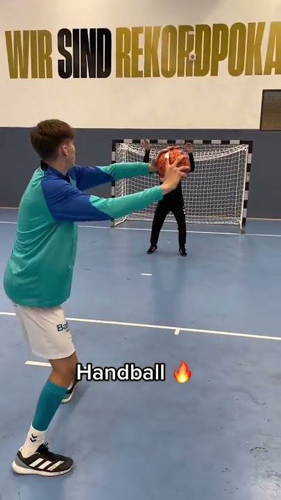 Handball looks too fun 🔥 (via @benszilagyi14) #shorts