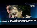 Extradição do italiano Cesate Battisti é assinada por Michel Temer | SBT Brasil (14/12/18)
