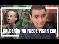 Calderón canceló su vuelo a Texas; evita ser atrapado: Manuel Pedrero