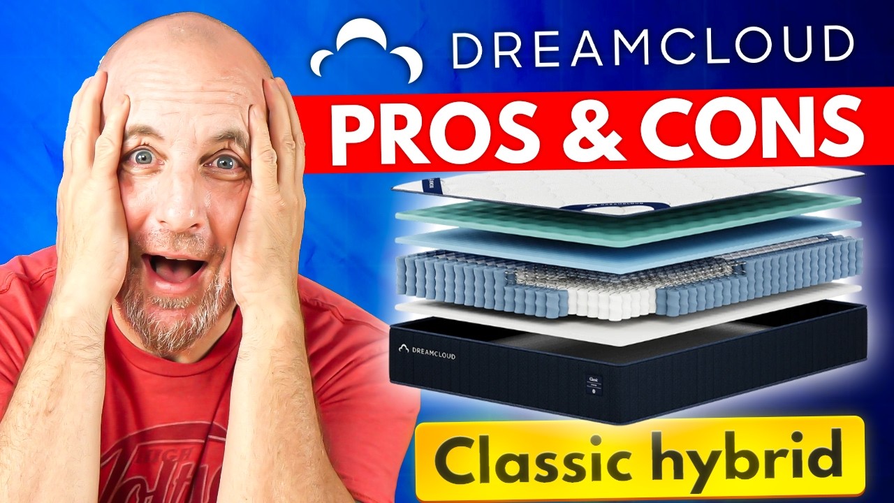 Обзор матраса DreamCloud Classic Hybrid | Является ли этот матрас лучшим по соотношению цены и ка...