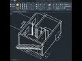 Watch This 2D Floor Plan Become a 3D House! #2dplan #3dplan #autocad #floor #plan#stair#window#Door