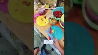 Crispas hace una Crepa de nutella con fresa y lechera #crepes #food #crispas #comida