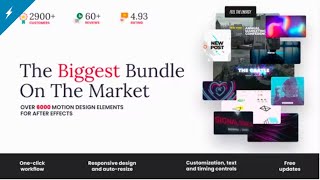 All-In-One Bundle V7/ 7 Graphics Pack/6000+ Elements After Effects/The Biggest Bundle On The Market screenshot 5