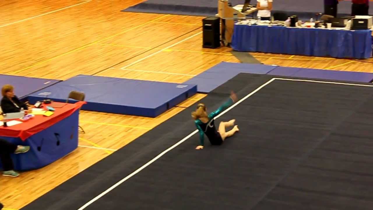 9.525 level 6 Floor routine - YouTube