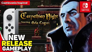 New Indie Game - Carpathian Night Starring Bela Lugosi - Nintendo Switch Gameplay