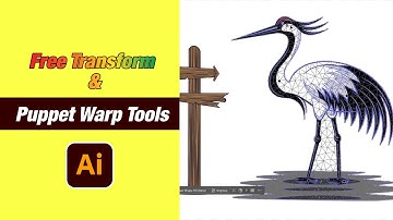 Free Transform & Puppet Warp Tools in Adobe Illustrator | Quick Tutorial | Vectorize My Design