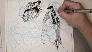 Let’s Draw the CYBERFROG WARTS & ALL HC cover!