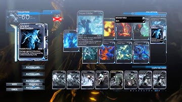 Warframe - Mods Interface glitch (Sep 23, 2013)