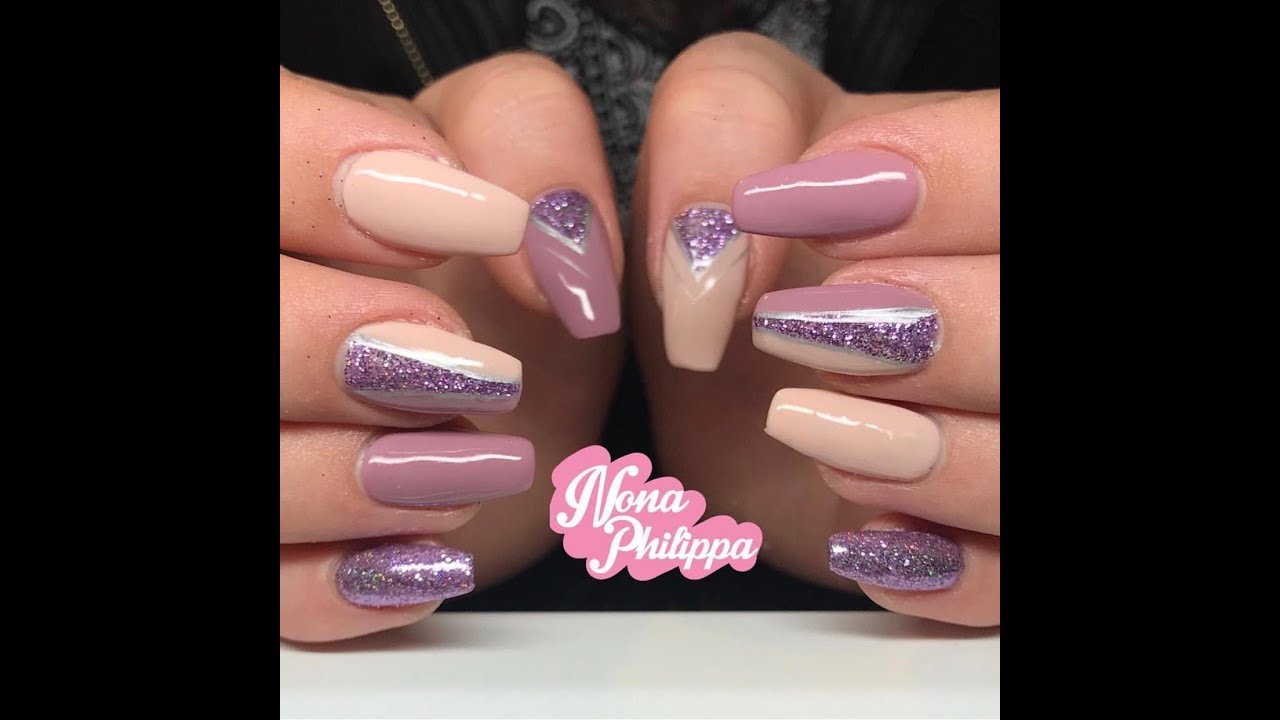 Glitter Triangle Nail Art-How To Mix Glitter & Gel Tutorial - YouTube Glitter Triangle Nail Art-How To Mix Glitter & Gel Tutorial - Glitter Triangle Nail Art-How To Mix Glitter & Gel Tutorial - YouTube