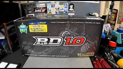 Yokomo RD 1.0 "Rookie Drift" Unboxing