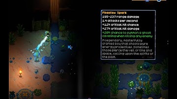 New Core Keeper legendary weapon - PHANTOM SPARK Sunken Sea Update