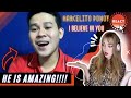 REACTING to MARCELITO POMOY - I BELIEVE IN YOU