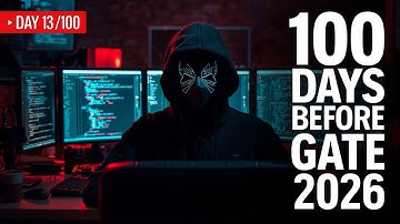 “Day 13 of 100 Days GATE CSE Challenge | My Real Preparation Begins 💻”| GATE 2026 | Revision | CD 💪🔥