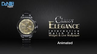 Classy Elegance HD Watch Face, Widget & Live Wallpaper screenshot 4
