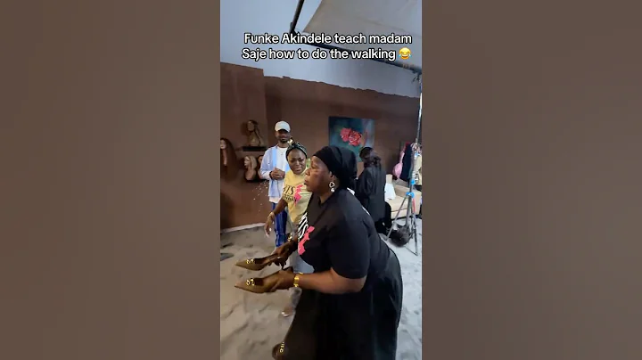 Funke Akindele turn Madam Saje to jigan😂 #funkeakindele #shorts #humor #viralvideo #trending #bts