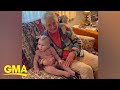 103-year-old woman meeting her great-granddaughter will melt your heart