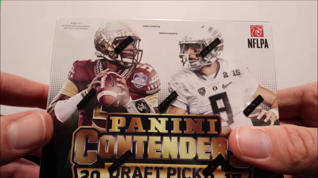 2015 Panini Contenders Draft Picks Football Factory Sealed Hobby Box Opening - 6 Autos!!