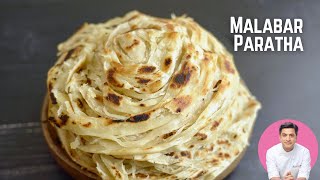 Malabar Paratha Recipe | Kerala Paratha | Soft & flaky layered Paratha Malabar Parotta Recipe Kunal screenshot 3