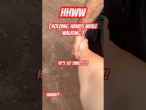 He S Just A Sweet Guy Holding Hands While Walking Hhww Sweetlover Hawaii