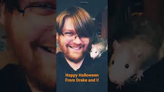 Drake The Rat getting a bit fresh on #halloween