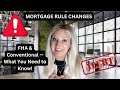 URGENT MORTGAGE UPDATES! Non-U.S. citizens on work visas and low-income housing qualifying