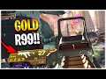 I landed on a GOLD R99 and we killed over half the lobby.. (Apex Legends Season 9)