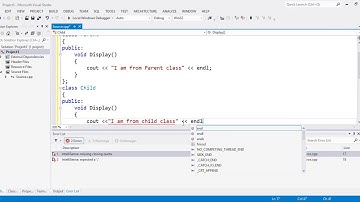 Redefine/Override Base Class Function in C++ | OOP | (Urdu/Hindi) | Video Tutorial