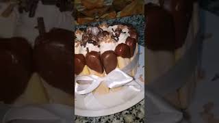 charlotte au chocolat ️لوصفة على القناة