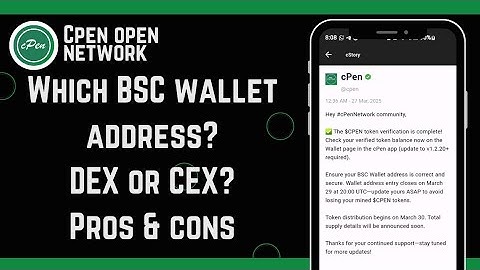 A Must Watch Video For CPEN Miners | BSC Wallet Address For CPEN Distribution | Pros & Cons