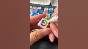 Drawing Google on the keyboard #shorts #diy #art #keyboard #tiktok #trending #fyp