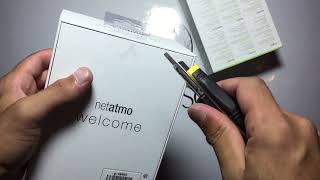 Netatmo Welcome, Home Security Camera with Face Recognition unboxing