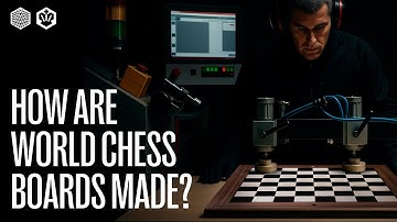 How are Chess boards made? From Wood to Masterpieces at World Chess