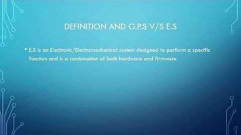 Embedded System components Module 3 18EC62