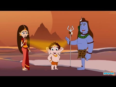 How Lord Ganesha got his Elephant Head? | Mythological Stories from Mocomi Kids