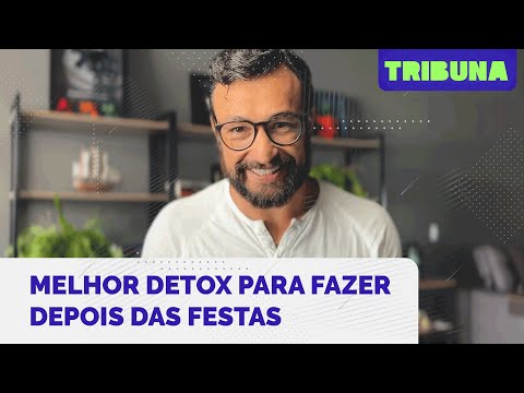 Melhor detox para perder peso depois das festas de final de ano