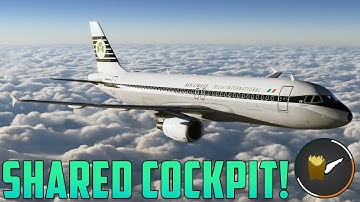 ✈️ Shared Cockpit with @shotkiev !! ☘️🎉 Fenix A320 ✈️ Dublin ⇄ Brussels ✈️