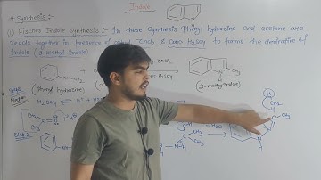 Fischer Indole Synthesis || Synthesis of Indole || By Learn with Utkarsh