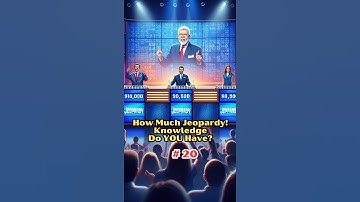 How Much Jeopardy! Knowledge Do YOU Have? Quizzy Wiz Challenge (#20) #quizzywiz01 #quiz #jeopardy