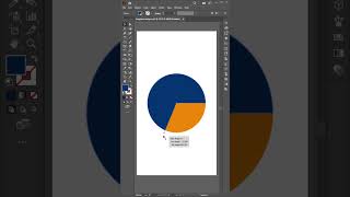 Create Pie Chart easily in Adobe Illustrator 2025 #trending #adobeillustrator