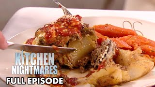 Beef Moussaka is "Shocking" | Kitchen Nightmares FULL EPISODE