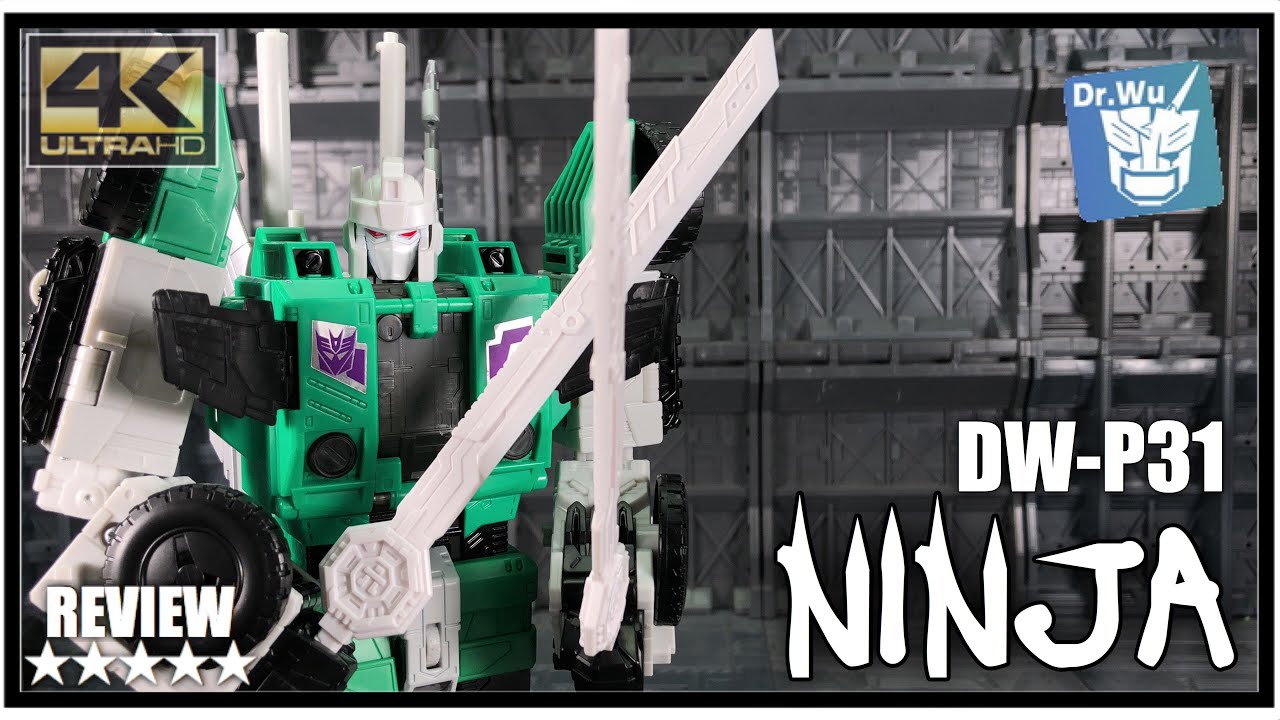 Dr. Wu Transformers Titans Return SIXSHOT DW-P31 Ninja Upgrade Set
