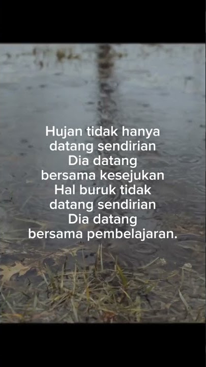 Story WA Sedih Galau | Pertemuan dan Perpisahan Kita