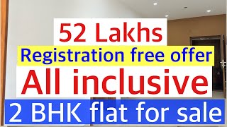 2BHK flat for sale ground floor car parking in Madipakkam Ram Nagar nearby Metro Station 52 L