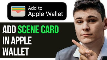 HOW TO ADD SCENE CARD IN APPLE WALLET 2025! (FULL GUIDE)